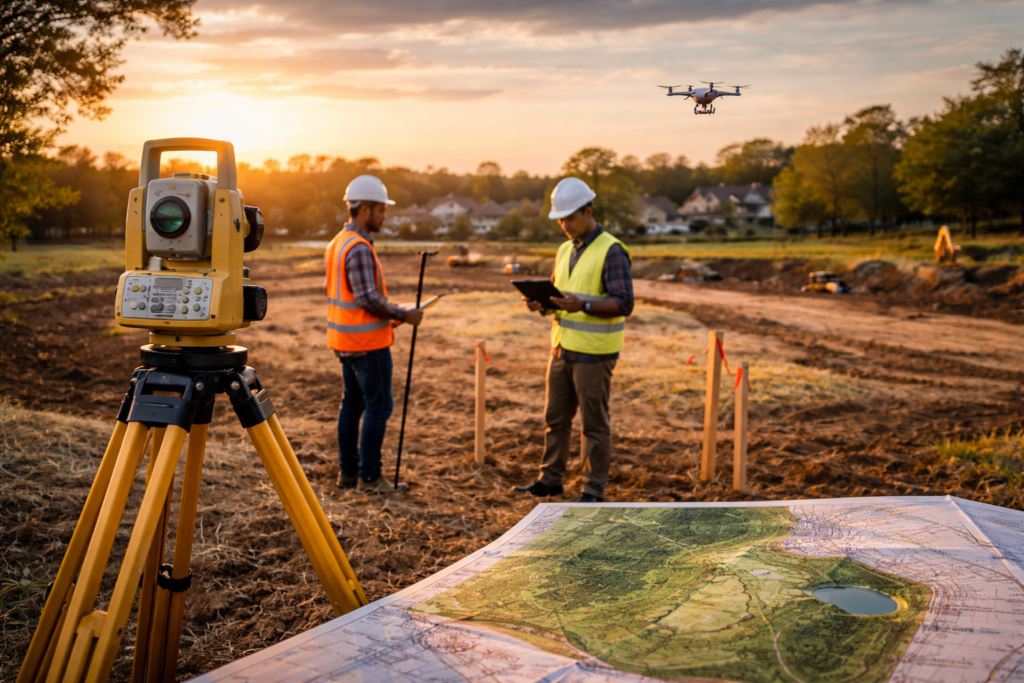boundary survey vs topographic survey